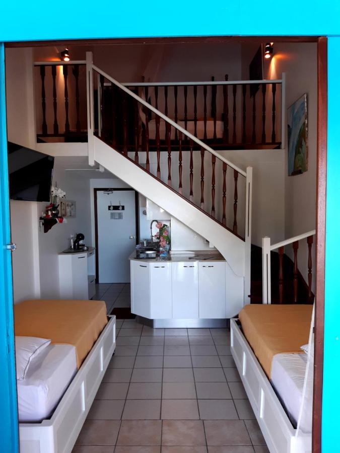 Studio Climatise - Piscine-Plage - 1 A 2 Personnes Apartment Sainte-Anne Luaran gambar